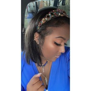 Multi colored headband